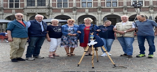 Pilgerstammtisch Bocholt läßt die Friedenstaube nach Brasilien weiterfliegen